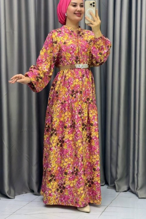 DİVA MANGO ELBİSE Pembe