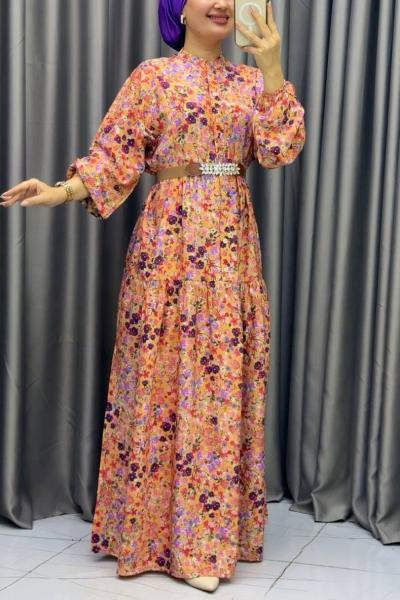 ﻿DİVA MANGO ELBİSE Turuncu