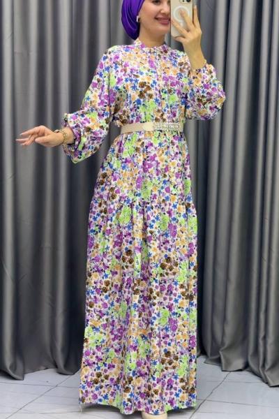 ﻿DİVA MANGO ELBİSE Mor