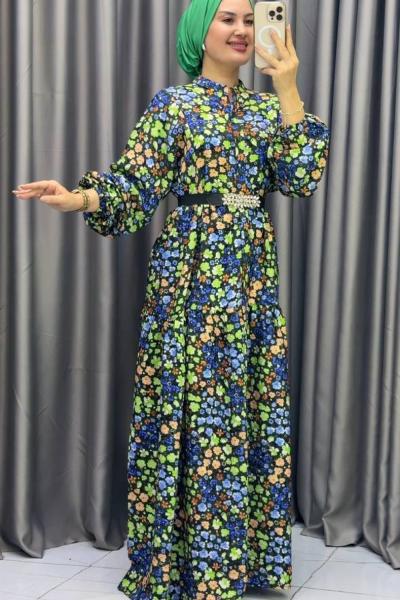 ﻿DİVA MANGO ELBİSE Yeşil