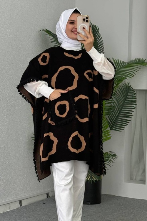 Ahenk Panço Siyah Kahverengi