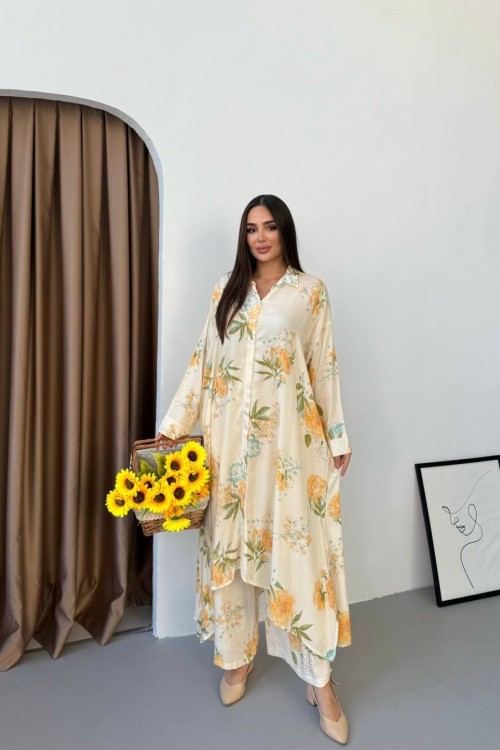 BADEM TUNİK TAKIM Sarı