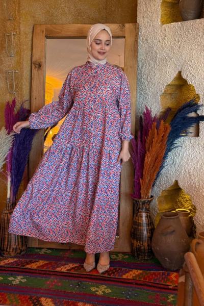 Beliz MANGO ELBİSE Pembe