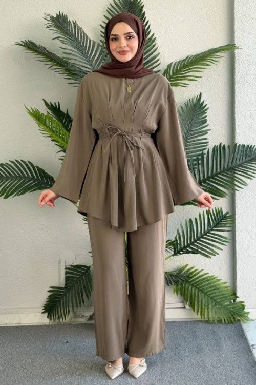 Didem Pantolonlu İkili Takım Haki