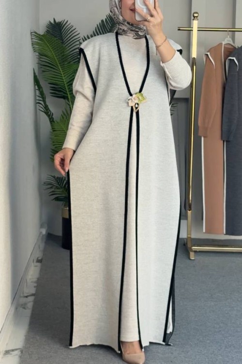 Evrim Elbiseli Takım Krem