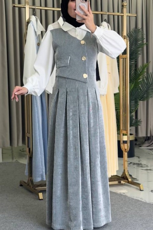 Hümeyra Elbise Siyah