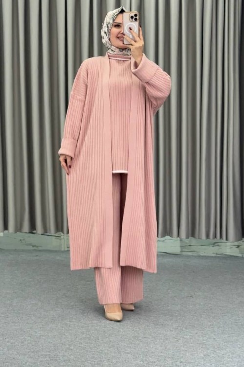 Mavera 3 lü Takım Pembe