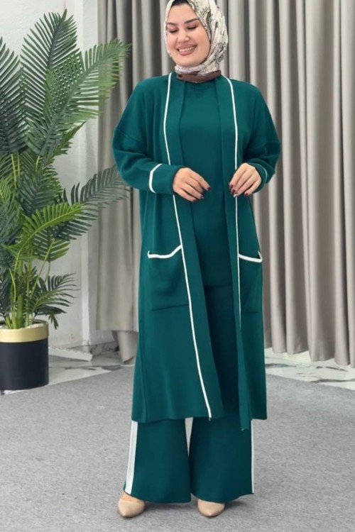 Mevlana 3 lü Takım Zümrüt