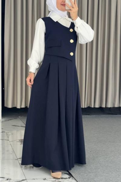 Meyra Elbise Lacivert