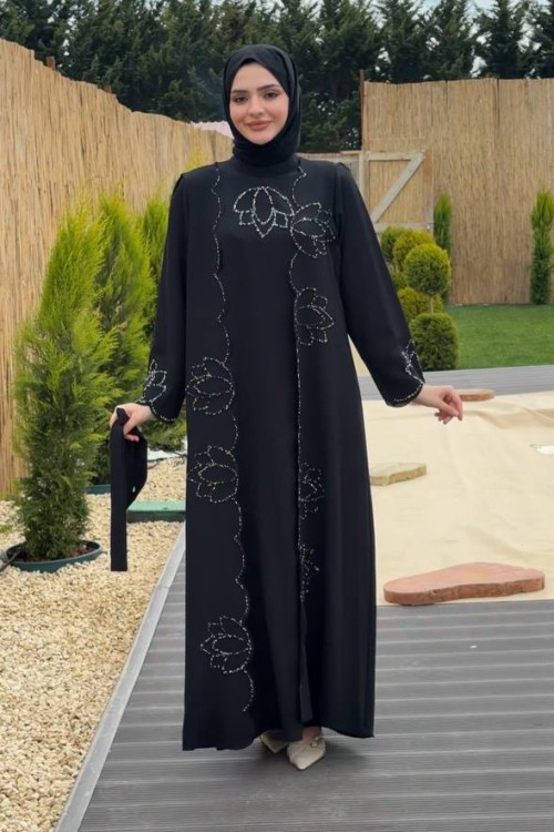 Mihra Yelekli Takım Siyah