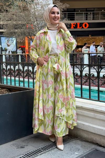 Mucize Tunik Takım Yeşil