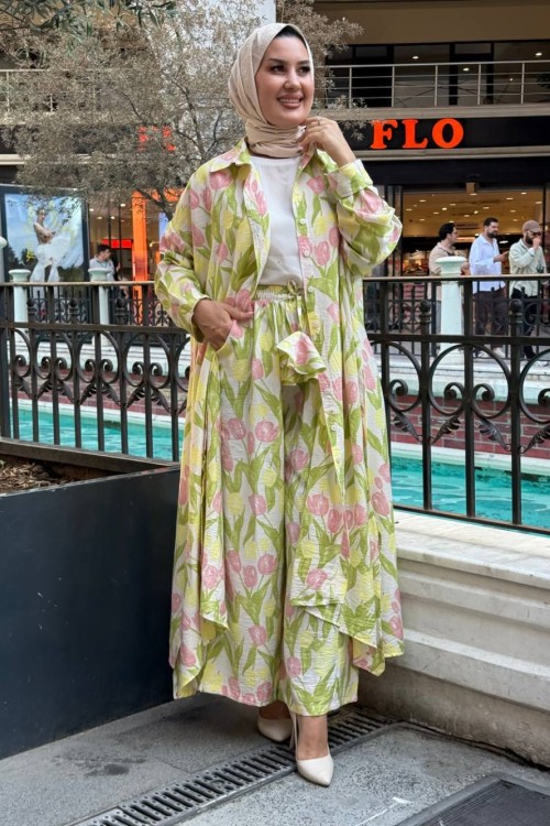 Mucize Tunik Takım Yeşil