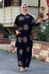 Nazlı Pantolonlu Tunik Takımı Siyah