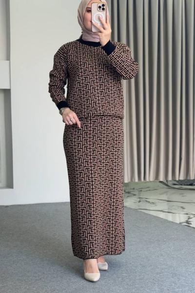 Serpil Etekli Takım Siyah