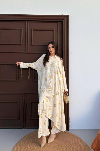 SEVDA TUNİK TAKIM Sarı