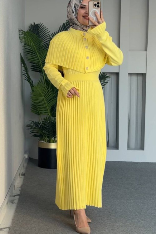 Şirin Triko Takım Sarı