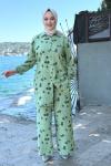 yeni dünya Pantolonlu Tunik Takım Yeşil