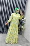 ZARİF MANGO ELBİSE Sarı