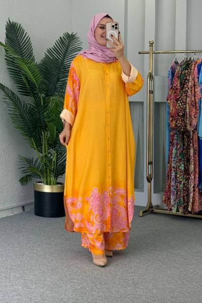 Zeus İkili Tunik Takım Turuncu