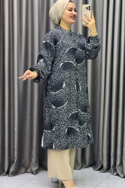 Zühre Tunik Takım Siyah