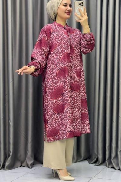 Zühre Tunik Takım Kırmızı