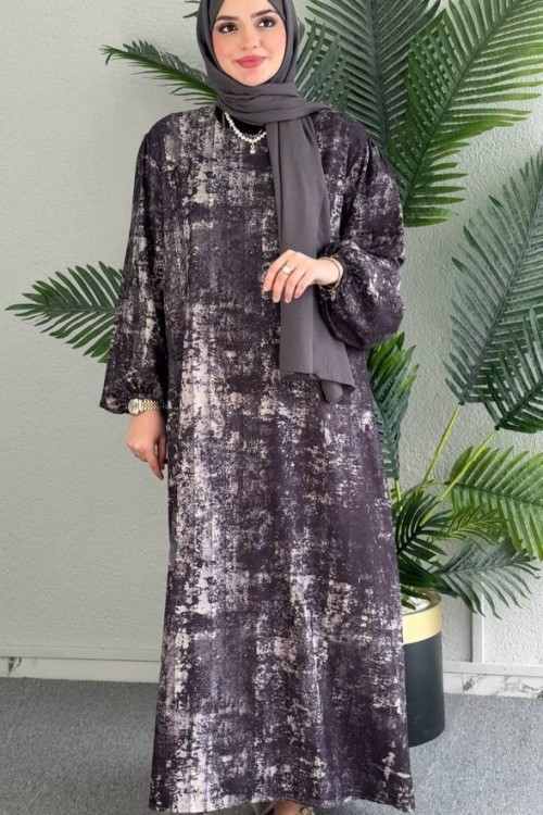   BİRSEL krep elbise   Siyah