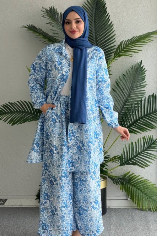 Gelincik Pantolonlu Tunik Takım