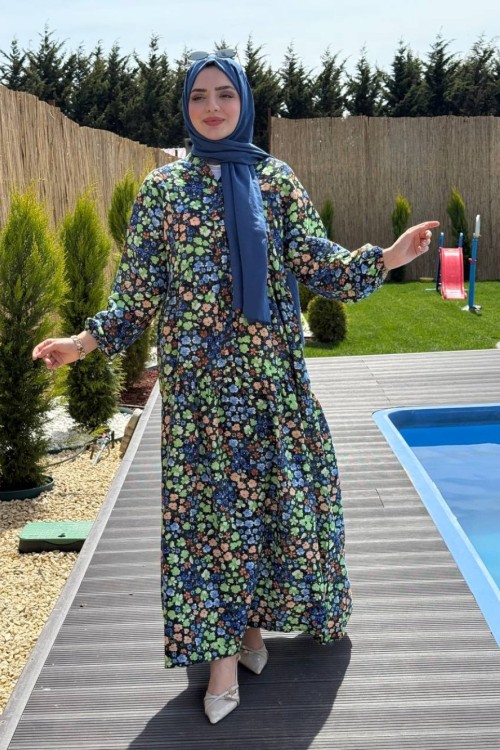 DİVA MANGO ELBİSE Yeşil