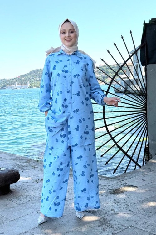 yeni dünya Pantolonlu Tunik Takım