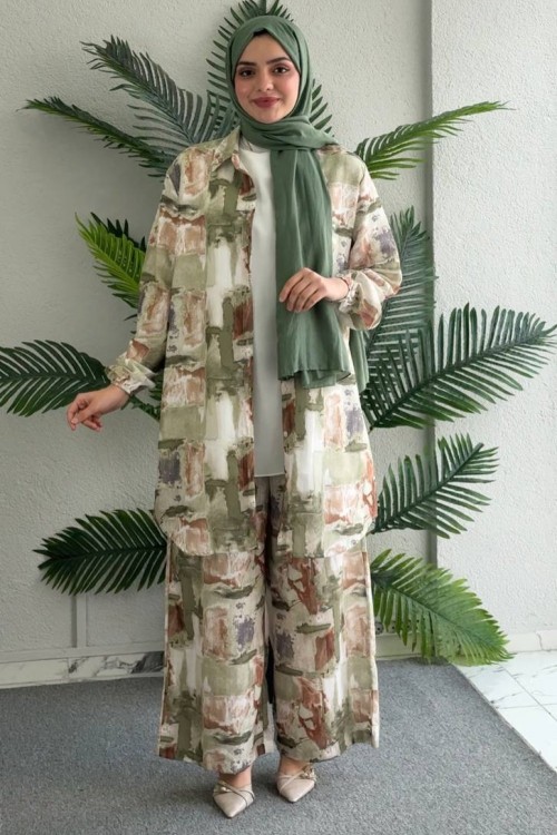 Hasret Pantolonlu Tunik Takım