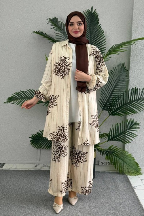 Leyla Pantolonlu Tunik Takımı