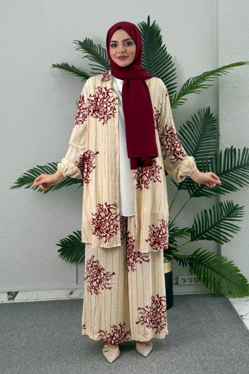 Leyla Pantolonlu Tunik Takımı