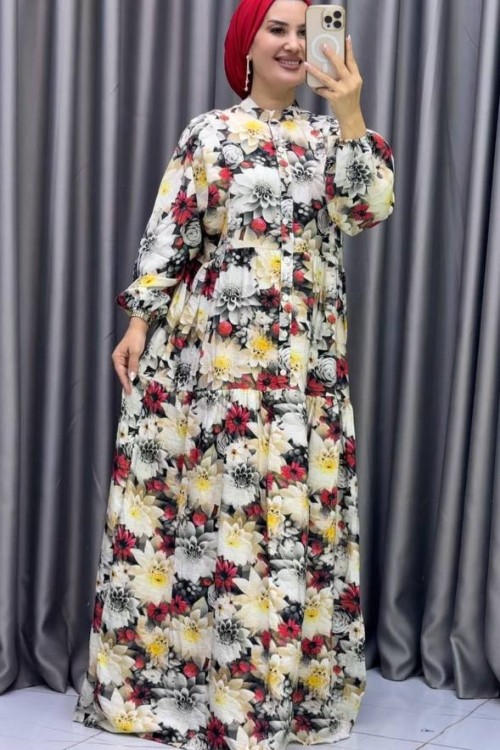 Asrın MANGO ELBİSE Kırmızı