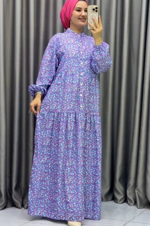 Beliz MANGO ELBİSE Mavi