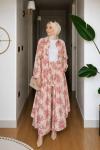 Leydi Tunik Takım Pembe