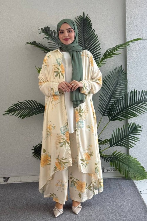 BADEM TUNİK TAKIM Sarı