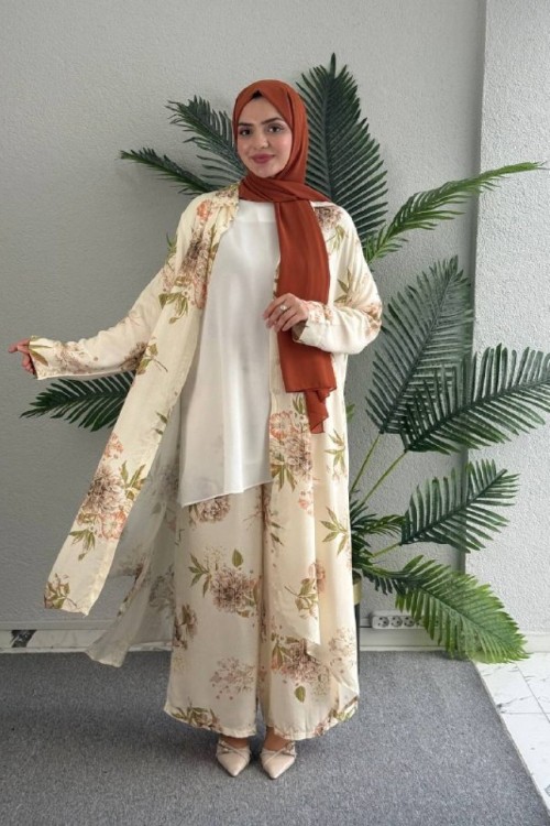 BADEM TUNİK TAKIM Taba