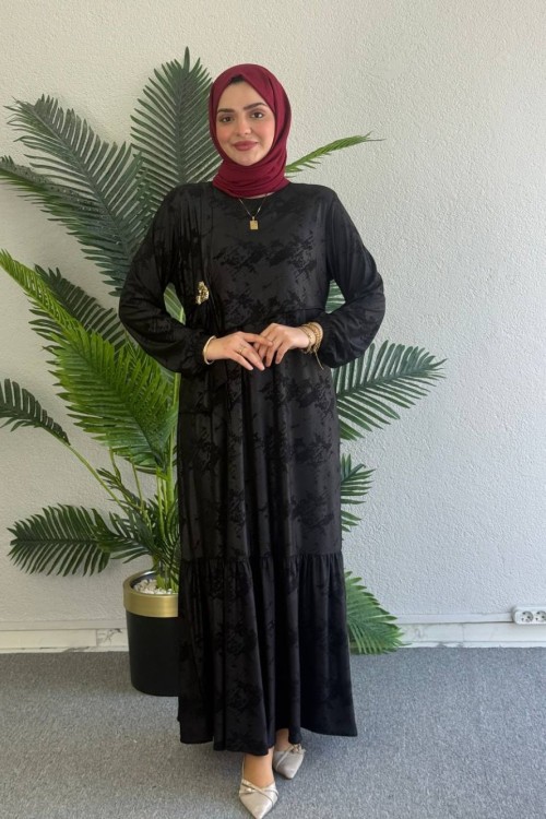 Mevsim Elbise Siyah