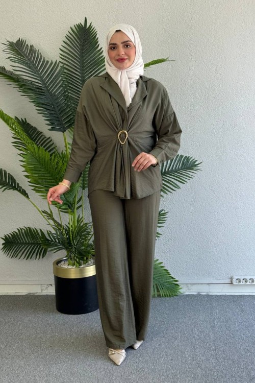  Nefes Pantolonlu Takım