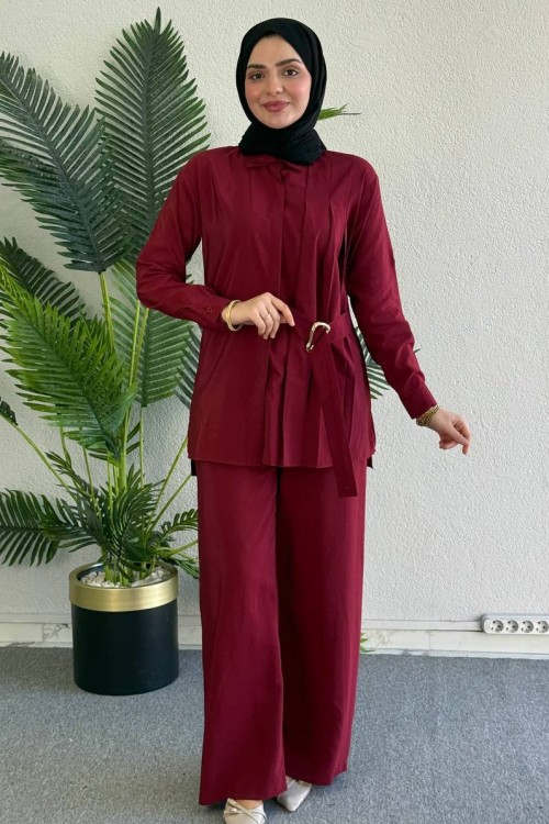 İlknur Pantolonlu Takım