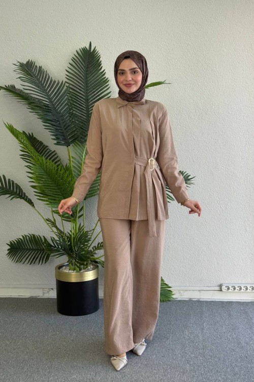 İlknur Pantolonlu Takım