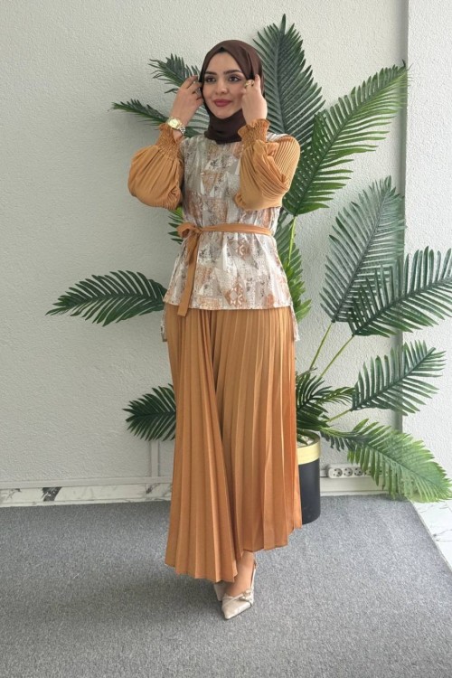 Masal etekli takım etekli takım