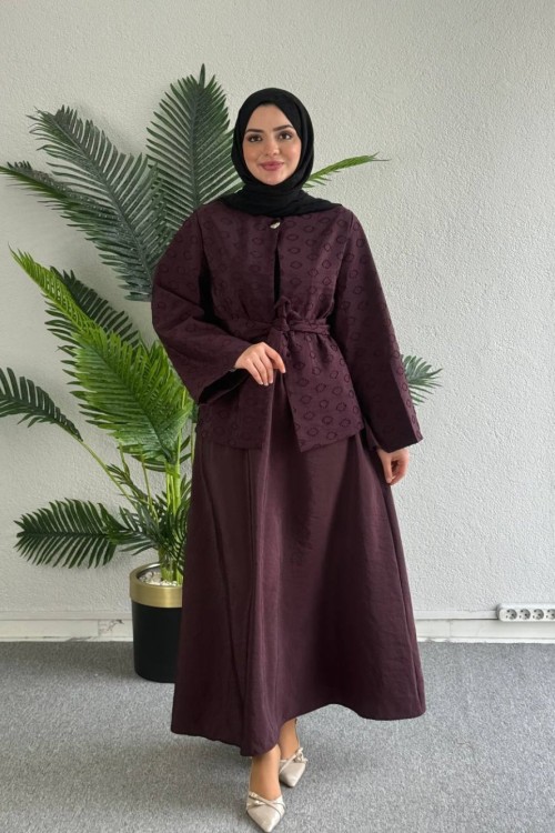 Alina Etekli Takım Acı Kahve