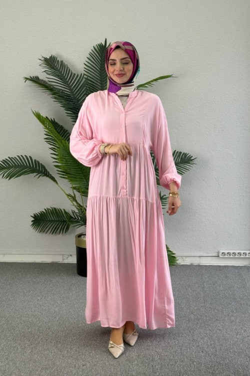 Selvim Elbise Pembe