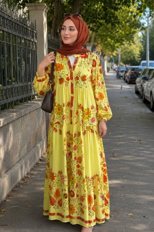 Pamira Elbise Sarı