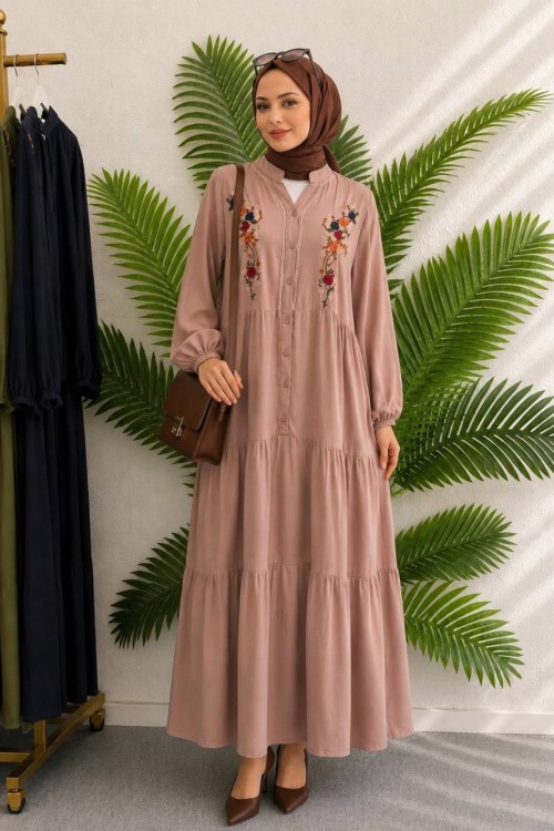  Gülşen Elbise Camel