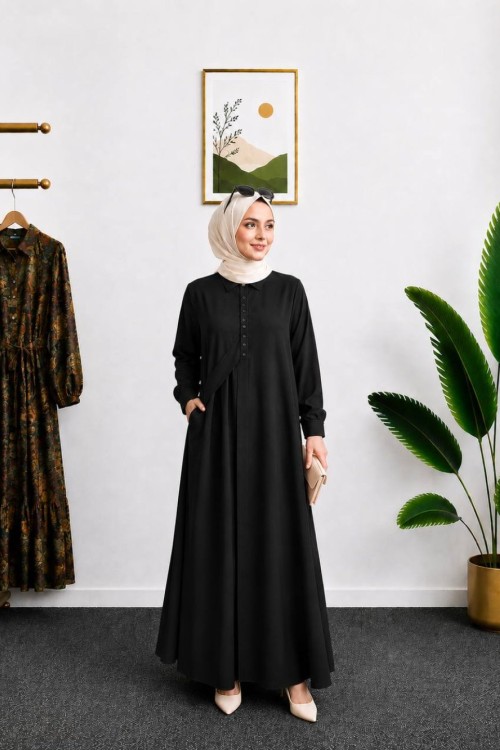 Berfin Tunik Takım Siyah