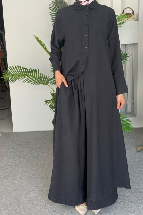 Berfin Tunik Takım Siyah