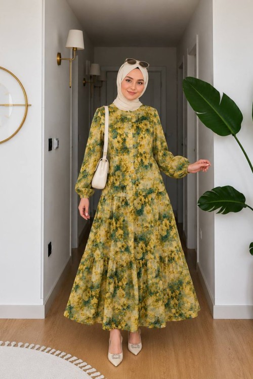 Sera Elbise Sarı