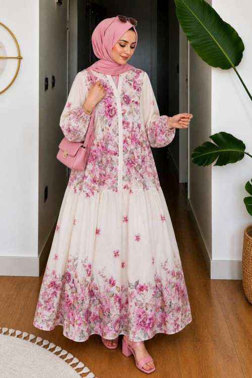 Dilara Elbise Pembe